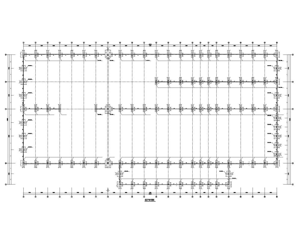 大型钢结构桁架厂房结构施工方案图纸（CAD） - 4