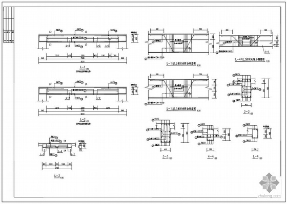 工作井、流量计井结构设计CAD施工图纸 - 4