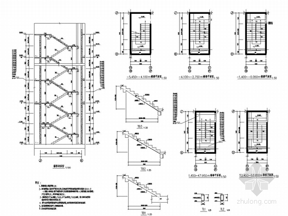 18层剪力墙结构住宅楼结构CAD施工图纸 - 3