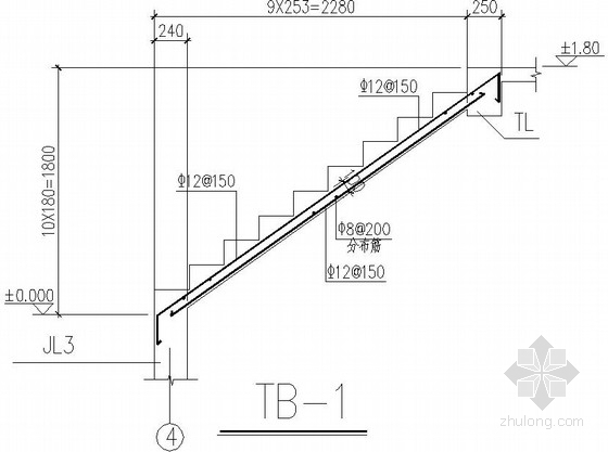 新农村砖混别墅结构CAD施工方案图纸 - 5