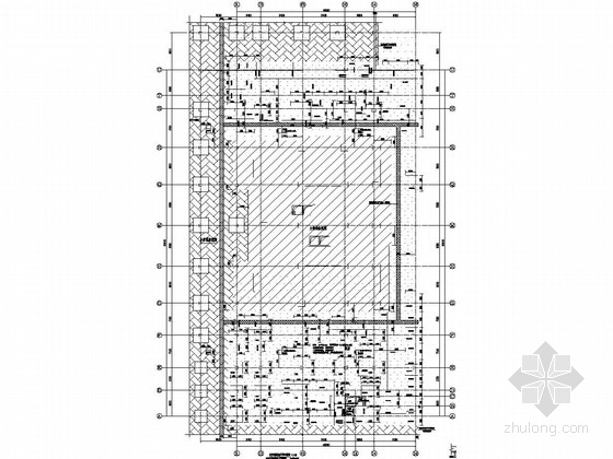 20层部分框支剪力墙结构旧村改造综合楼结构CAD施工图纸 - 3