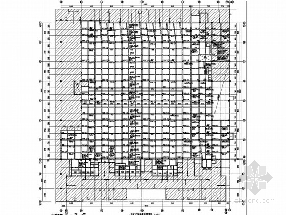 住宅楼地下1层框架结构地下室结构CAD施工图纸 - 4