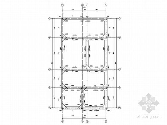 地上单层砌体结构污水池结构CAD施工方案图纸 - 5