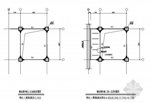 观光电梯钢结构设计CAD图纸 - 2