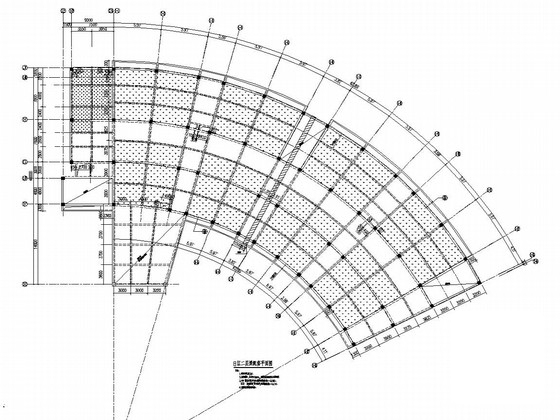 16层框筒办公楼及4层框架商场结构CAD施工图纸（建施、钢结构连廊） - 3