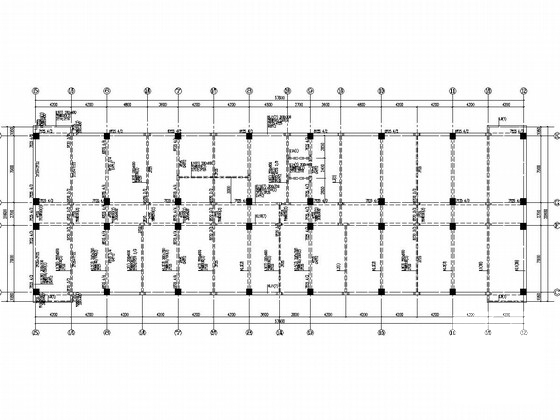 5层框架结构综合楼CAD施工图纸（带裙楼及建筑图纸） - 2