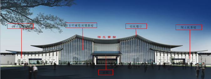 3层火车站站房及雨棚结构初步设计CAD施工方案图纸2017 - 3