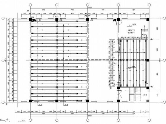 钢结构阶梯教室及舞台结构施工图纸 - 2