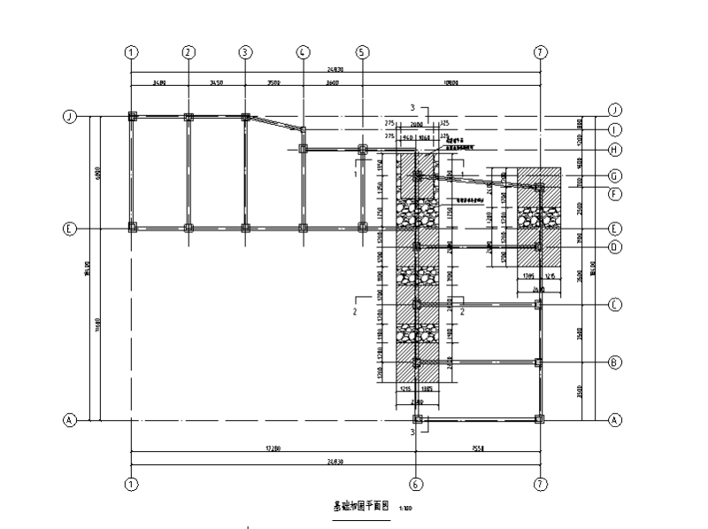 校室及宿舍楼框架结构加固改造CAD施工图纸2016 - 2