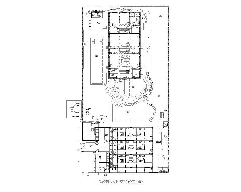 一套项目地源热泵空调分项工程暖通CAD施工大样图.dwg - 3