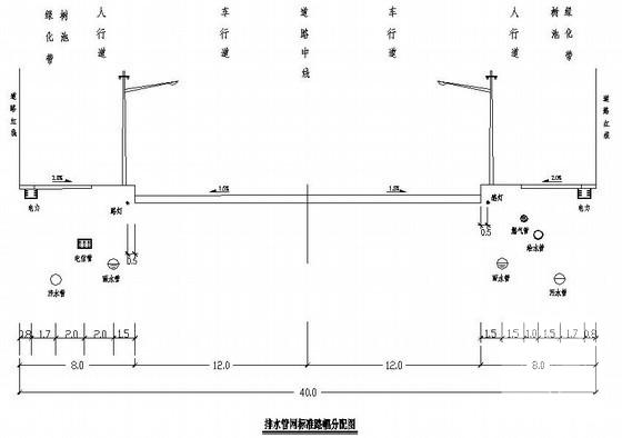 市政道路排水竣工图纸.dwg - 1