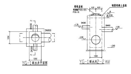 工厂地磅房给排水施工大样图 - 3