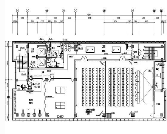 8层通信建筑给排水施工大样图 - 2