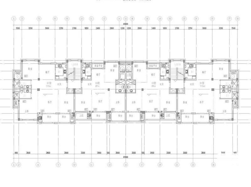 安置房分体空调及防排烟系统设计施工大样图.dwg - 3