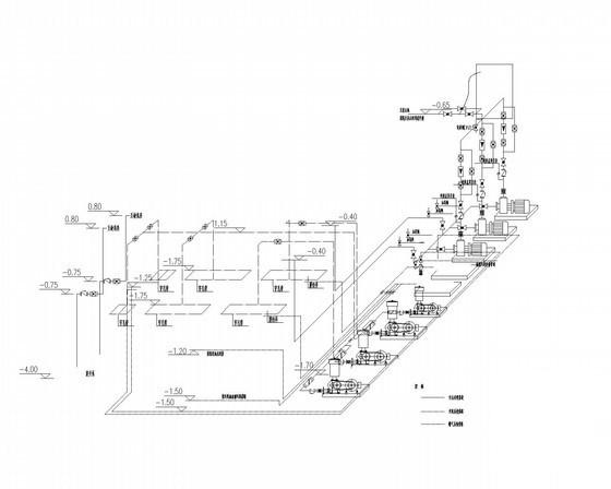 污水处理厂工艺施工设计图纸 - 1