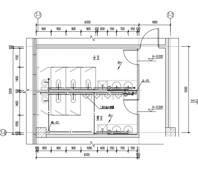 宝区4层厂房给排水设计施工图纸（PDF） - 1