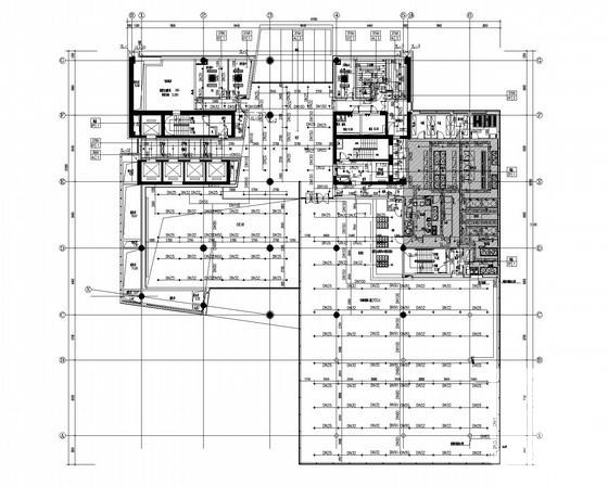 23层大厦消防给排水CAD施工图纸(室外消火栓系统) - 3