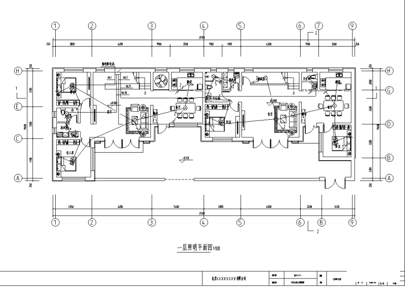 别墅-电气CAD施工图纸 - 5