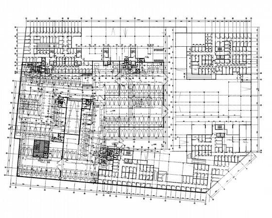 最新公寓地下室人防车库电气CAD施工图纸 - 1