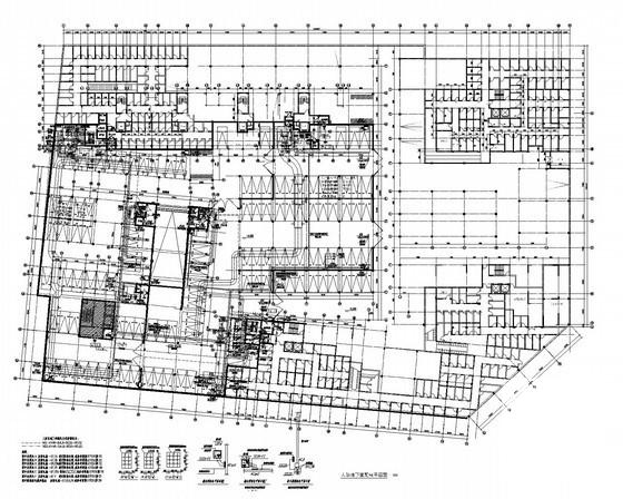 最新公寓地下室人防车库电气CAD施工图纸 - 5