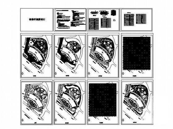 办公楼种植设计CAD施工图纸.dwg - 2