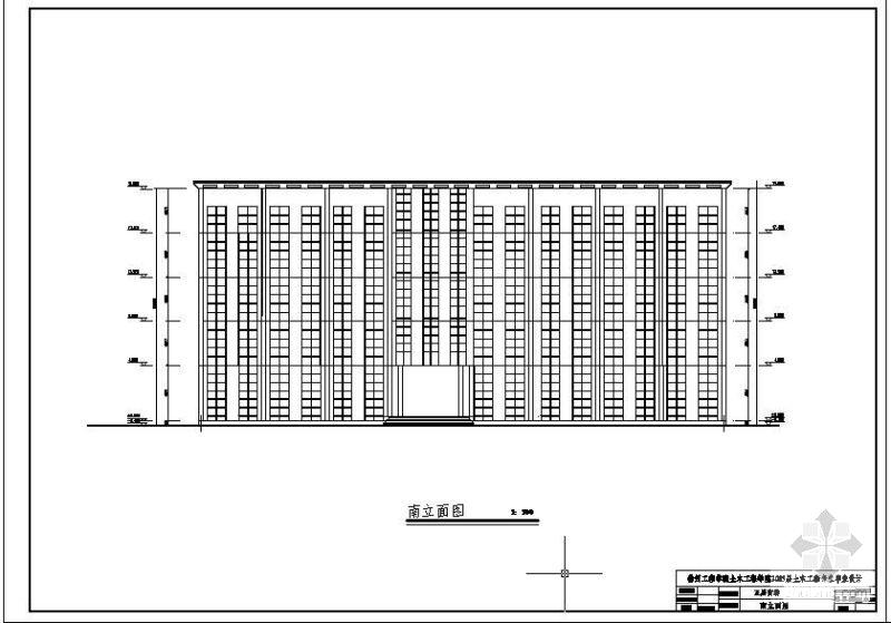 5层框架商场毕业设计方案图纸（建筑结构设计说明）.dwg - 3