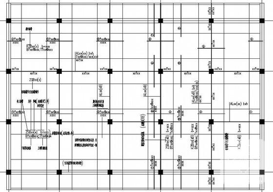 无梁楼盖平法CAD施工图纸制图纸规则（节点详图纸）.dwg - 2