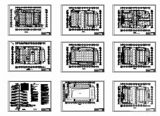 综合商场消防弱电自控设计图纸.dwg - 1