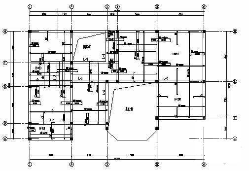 整套别墅建筑结构设计CAD图纸.dwg - 3