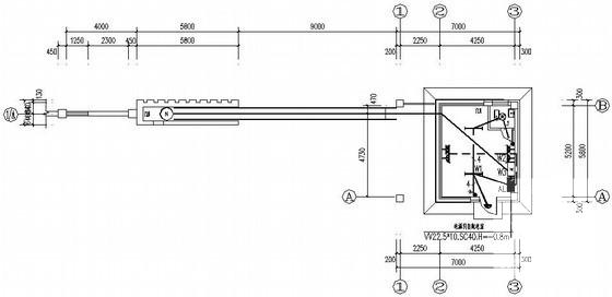 厂区门卫室电气CAD施工图纸.dwg - 2
