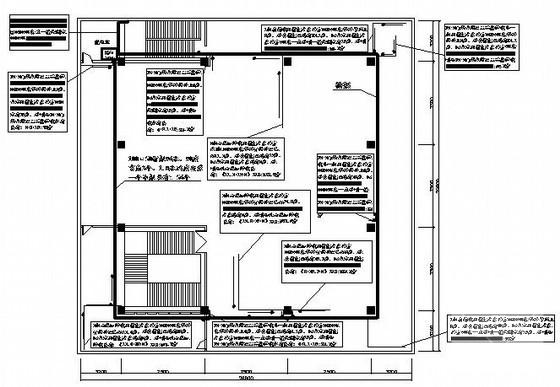 小型展览厅电气CAD施工图纸.dwg - 2