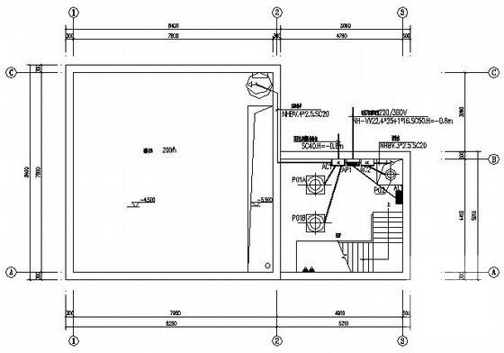 消防泵房电气CAD施工图纸.dwg - 2