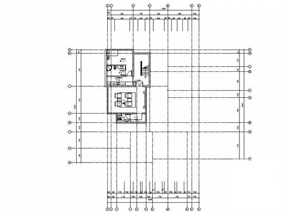 两层花园式住宅楼建筑施工CAD图纸 - 4