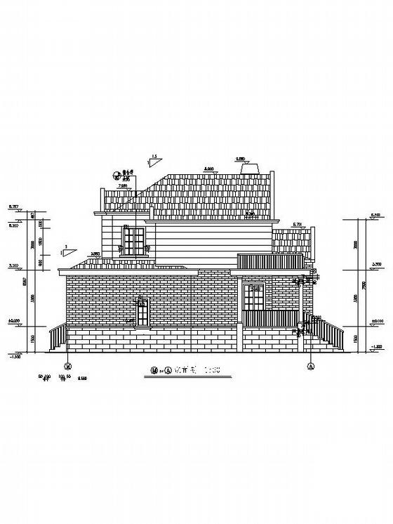 3层双拼新农村别墅CAD施工图纸（带效果图纸） - 3