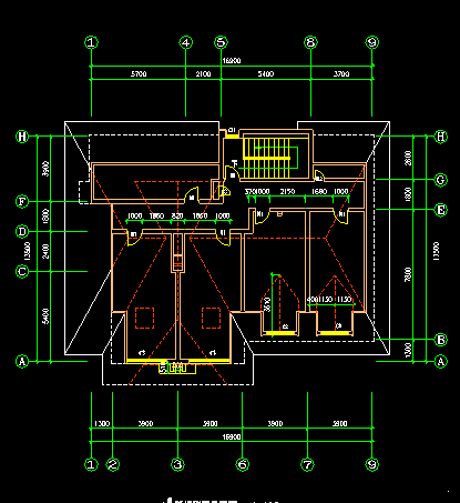 3套新中式风格的小别墅建筑CAD施工图纸 - dwg下载 - 知石网