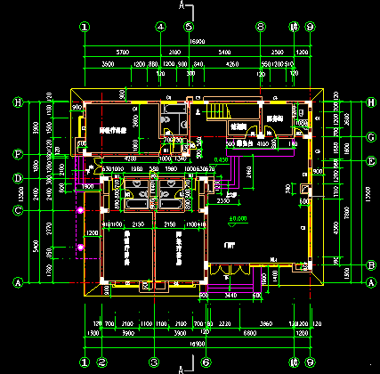 3套新中式风格的小别墅建筑CAD施工图纸 - dwg下载 - 知石网