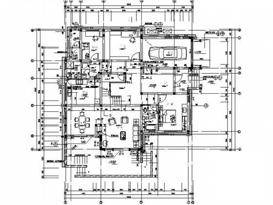 两层独栋别墅建筑CAD图纸（初设图纸） - 1