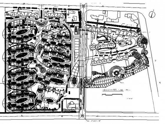 住宅规划建筑CAD图纸（初设图） - 2