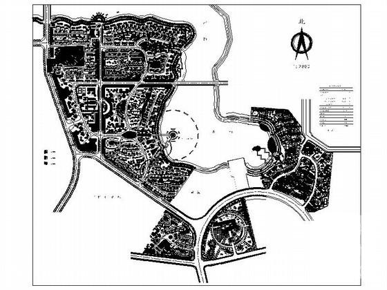 53公顷地块花园居住区规划建筑CAD图纸（初设图纸） - 1