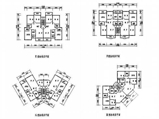 大型一百六十万平米地块花园居住区规划建筑设计CAD图纸 - 3