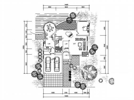 3层独栋别墅建筑CAD图纸（初设图纸） - 1