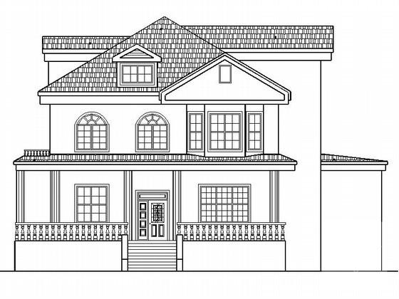 2层新农村别墅建筑CAD图纸（初设图纸） - 3