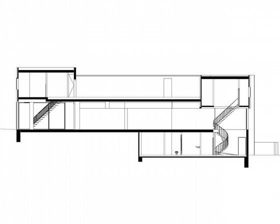 巴黎知名别墅建筑CAD图纸（初设图纸） - 2