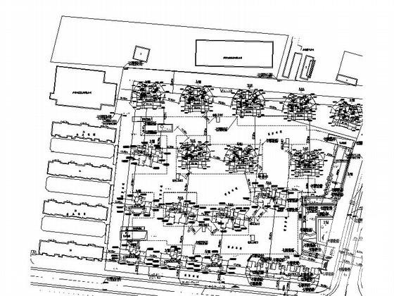 现代风格花园住宅区规划CAD施工图纸 - 2