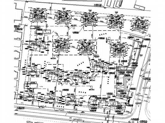 现代风格花园住宅区规划CAD施工图纸 - 4