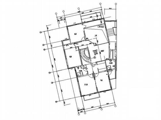 居住区12层弧形板住宅楼建筑方案设计CAD图纸（现代风格） - 4