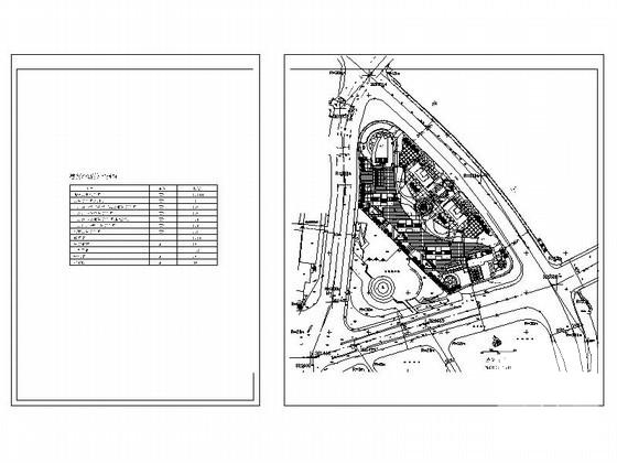 居住区规划CAD图纸 - 1