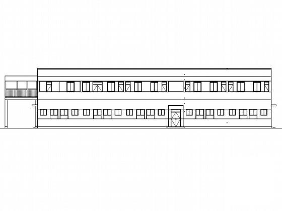 台商化织厂框架宿舍楼建筑施工CAD图纸 - 4