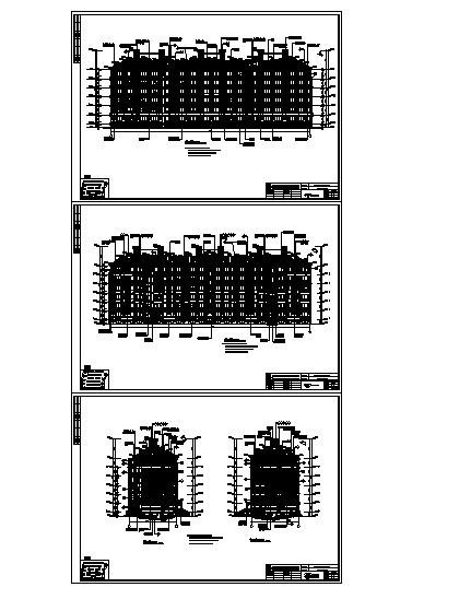 6层住宅楼建筑施工CAD图纸(设计及节能说明) - 4