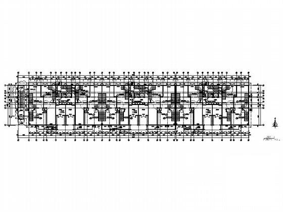 26层连塔住宅楼建筑施工CAD图纸（欧陆风格、塔式（一梯4户以下）） - 4